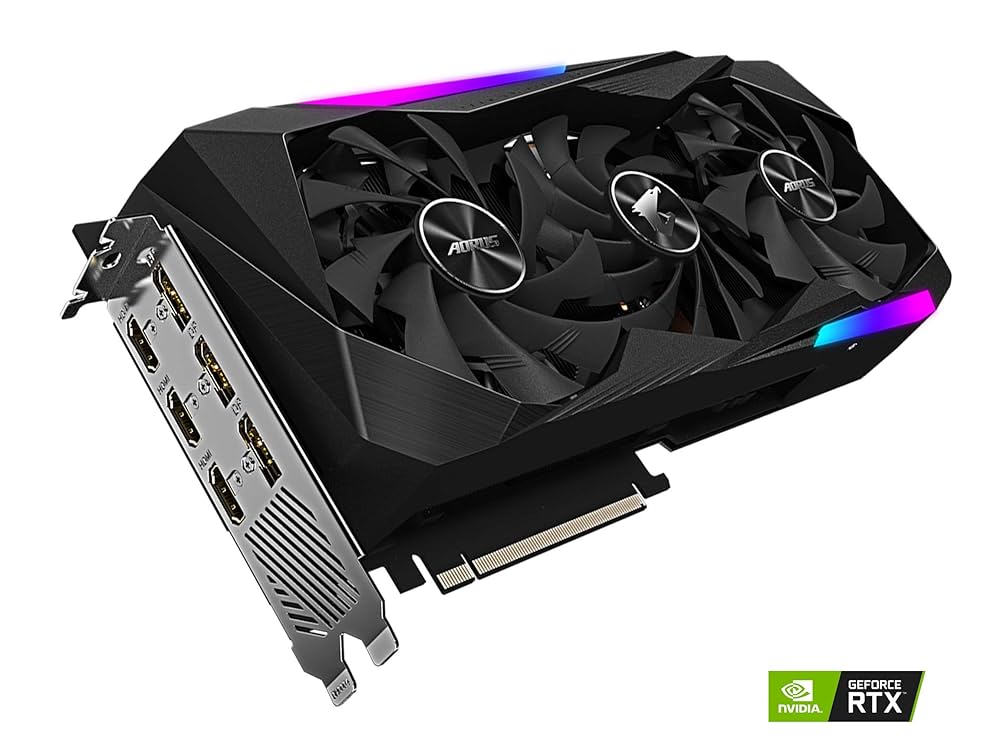 グラフィックボード・グラボ・ビデオカード GIGABYTE AORUS GEFORCE RTX 3060 Ti GeForce RTX™ 3060 Ti GAMING OC 8G (rev. 2.0) 主な特徴